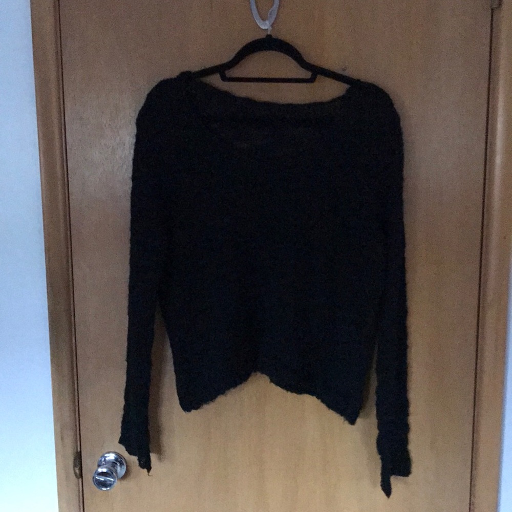 Black sweater